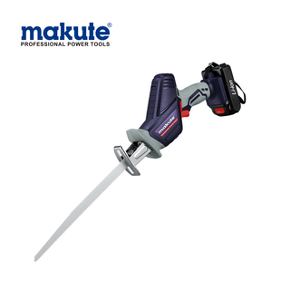 Makute Lithium automatic rechargeable wood cutting powerful saw DC Cordless Battery 12/16/20V cordless reciprocating saw cutting metal